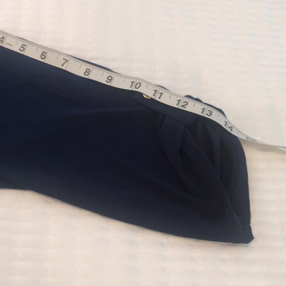 Perseption Petite Navy Top - Picture 10 of 11